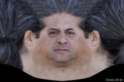 Male head texture